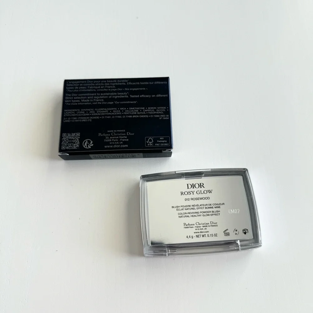 NEW Dior Beauty Backstage Rosy Glow Blush Makeup Rosewood Pink Coral
